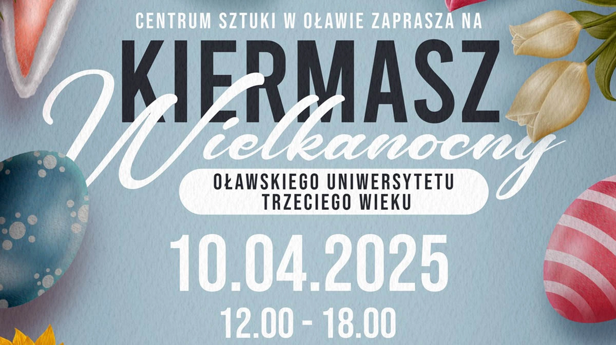 Kiermasz Wielkanocny Uniwersytetu Trzeciego Wieku
