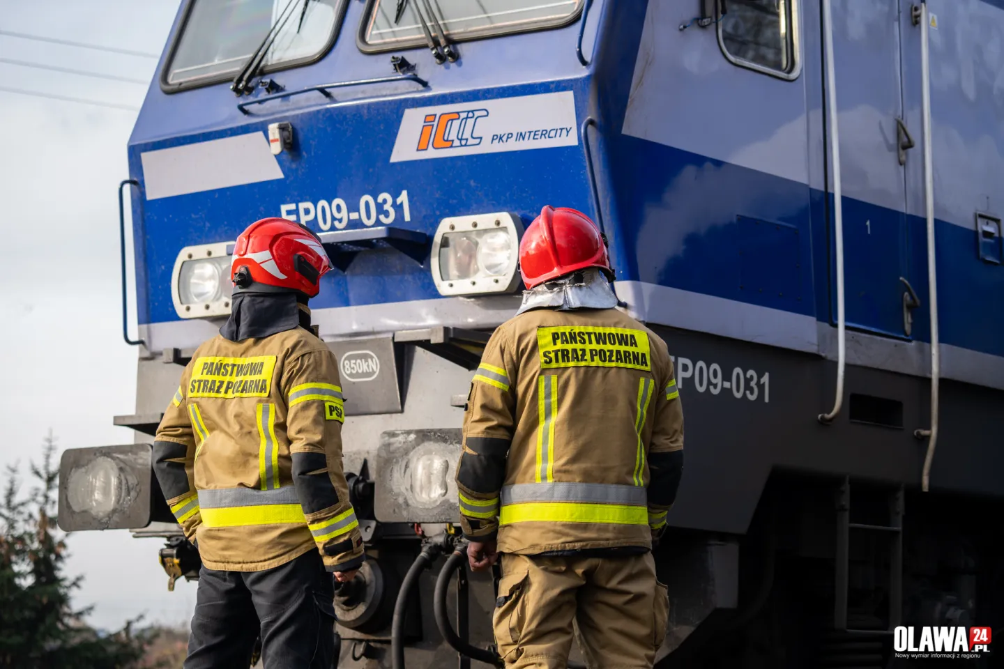 Śmiertelny wypadek przy ulicy Wiejskiej. Pociąg potrącił mężczyznę