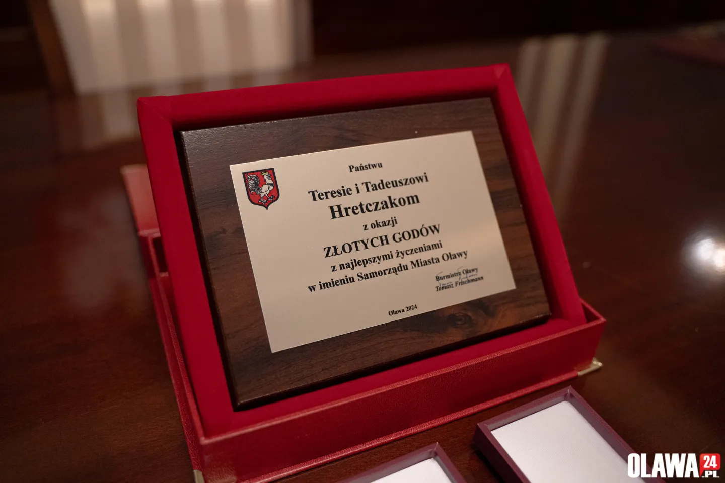 Złoty Jubileusz Państwa Teresy i Tadeusza Hretczaków 