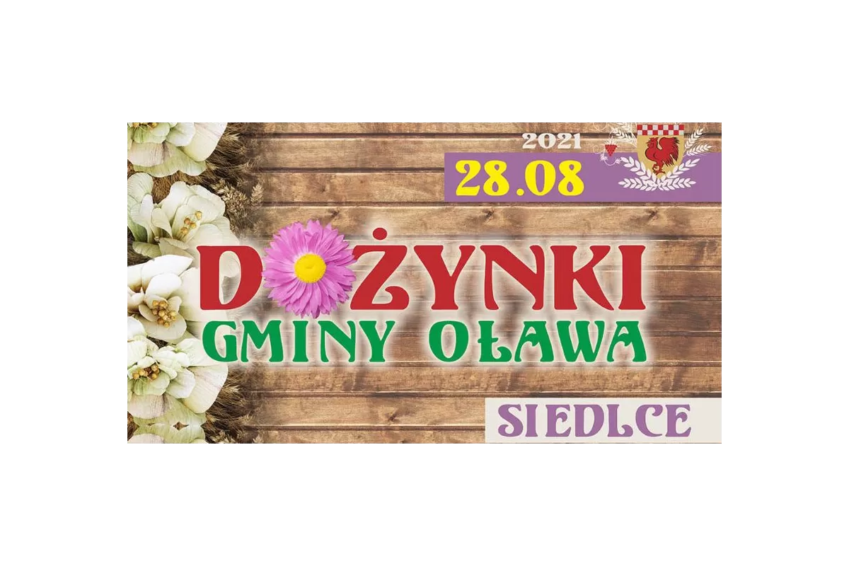 Gmina zaprasza do Siedlec na dożynki 