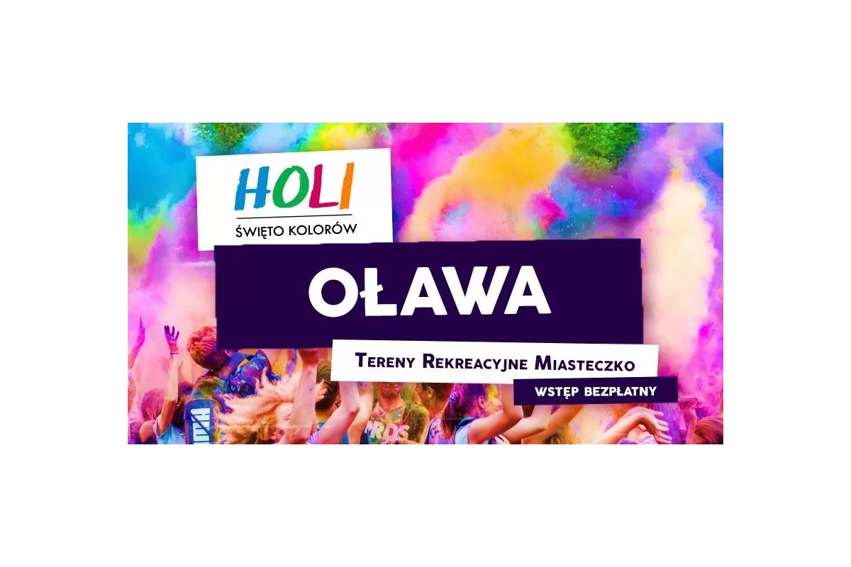 Święto kolorów w Oławie. Centrum Sztuki wystosowało komunikat 
