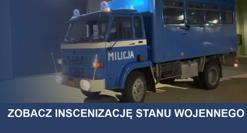 Pamiętają o stanie wojennym. Przyjdź na Rynek, będzie inscenizacja