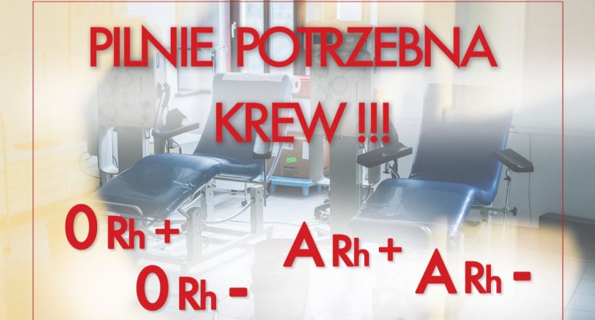 Oddaj krew w Jelczu-Laskowicach! 