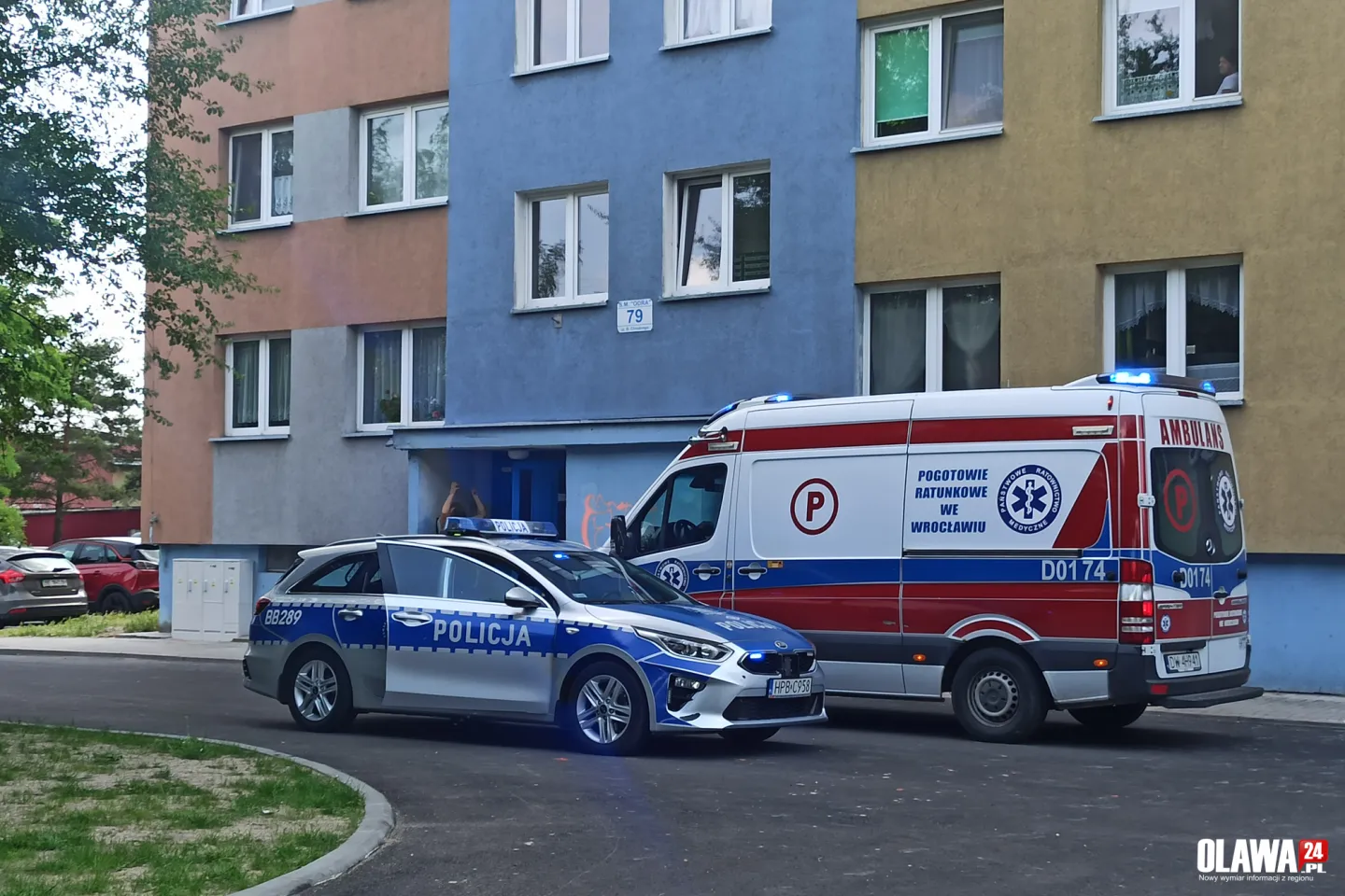 Wypadł z okna. Poniósł śmierć na miejscu