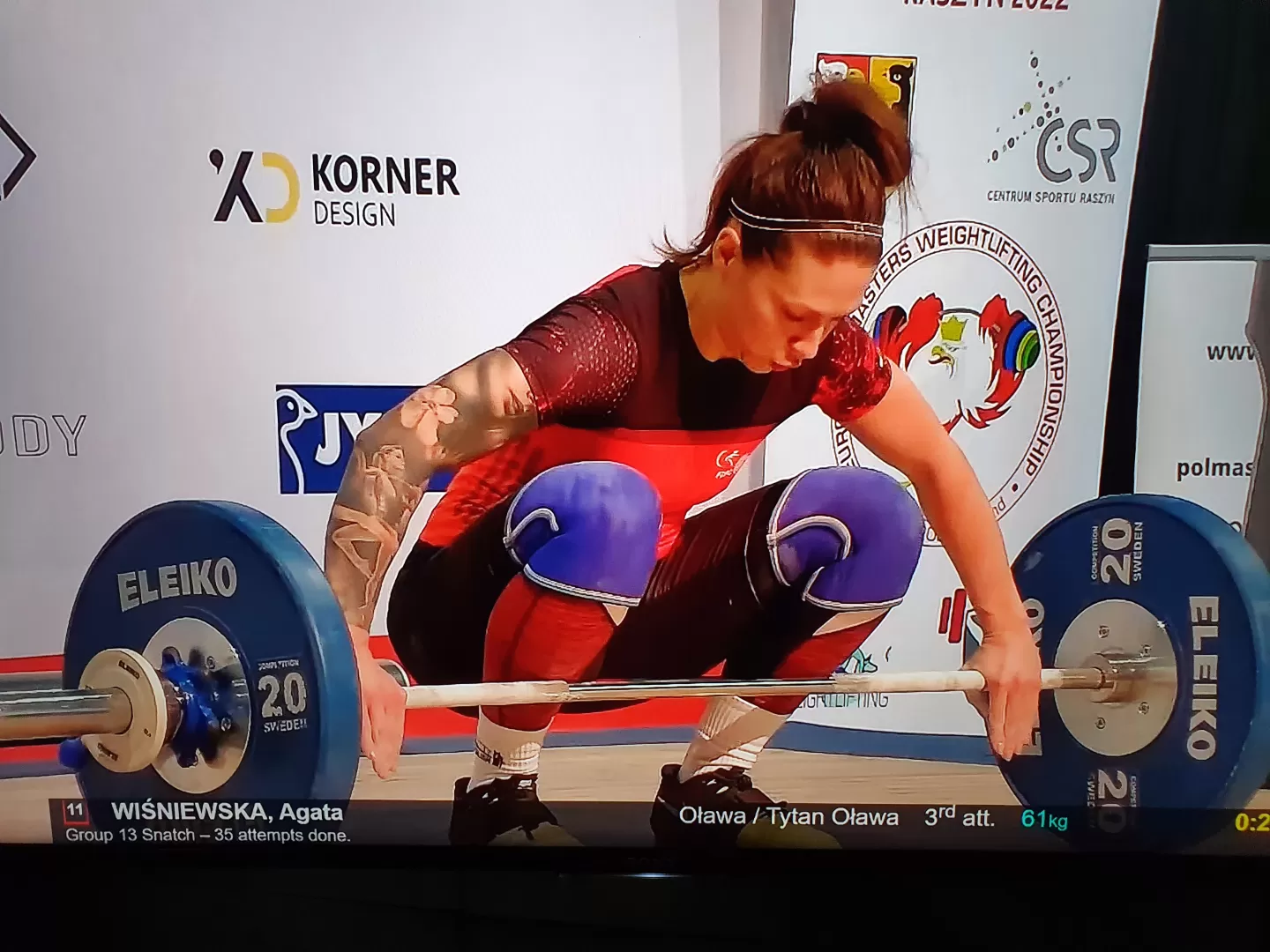 Zawodnicy Maks Tytan Oława na Mistrzostwach Polski Masters 
