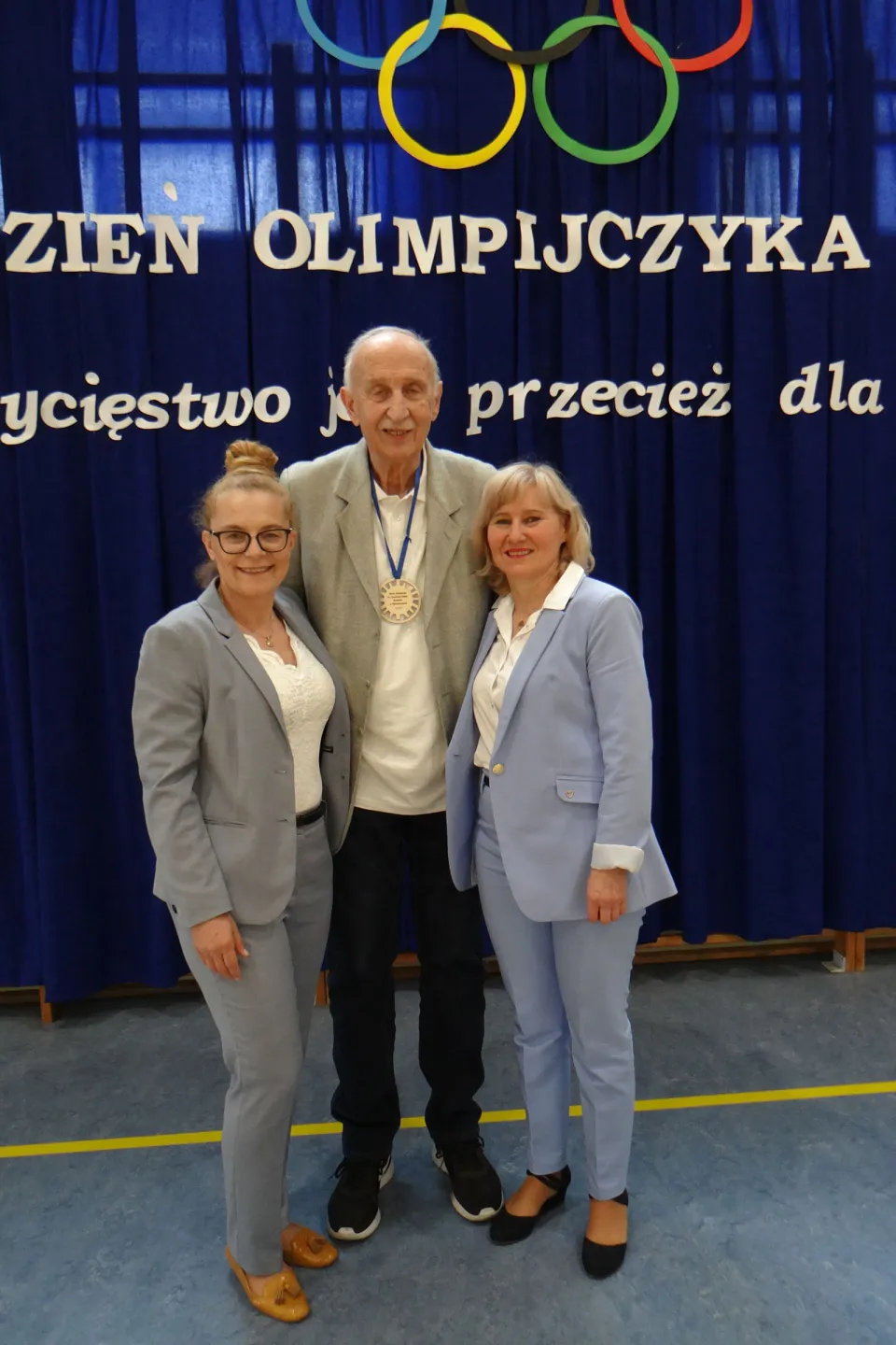Wybitni sportowcy zawitali do Marcinkowic 