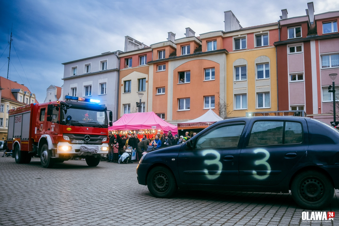 Tak wygląda akcja ratunkowa. OSP Bystrzyca z wyjątkowym pokazem na WOŚP