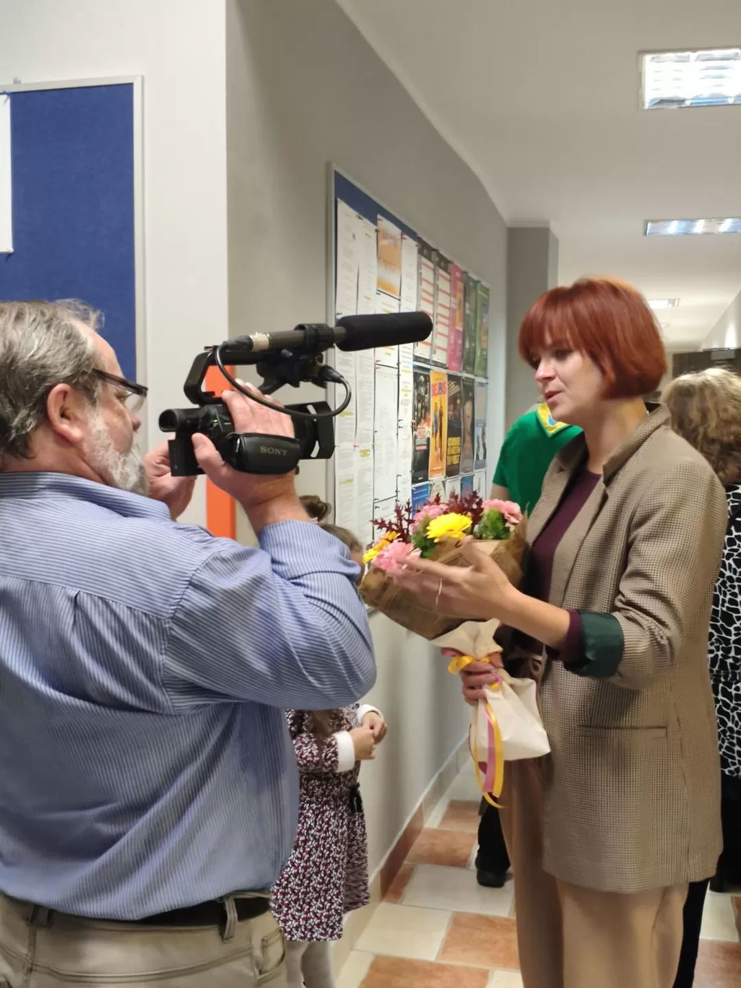 Uczestnicy warsztatów zaprezentowali jeden ze swoich talentów 