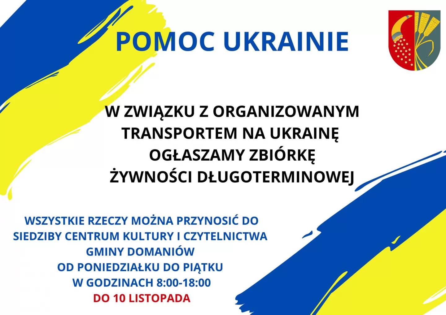 Prowadzą zbiórkę żywności 