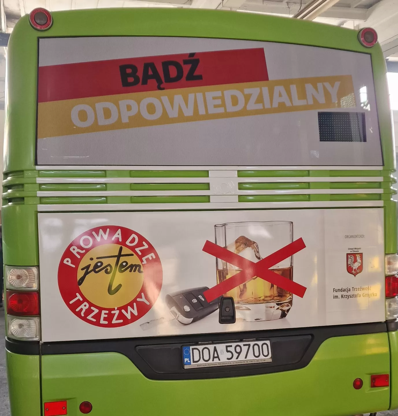 Prowadzę jestem trzeźwy: ruszyła kampania w Oławie