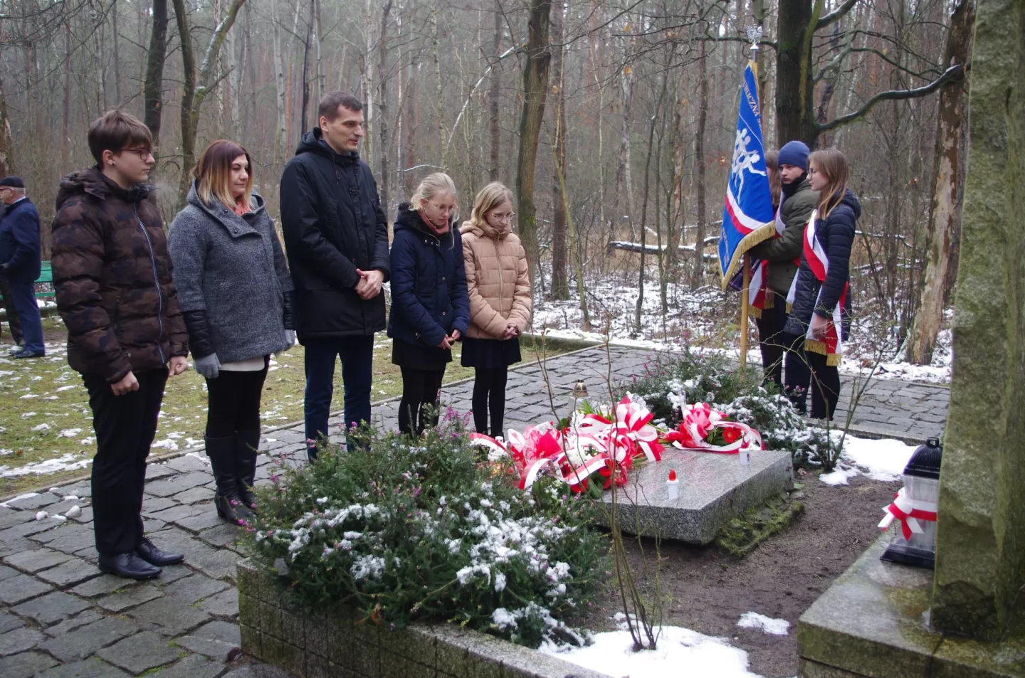 Pamiętali o ofiarach obozu Fünfteichen