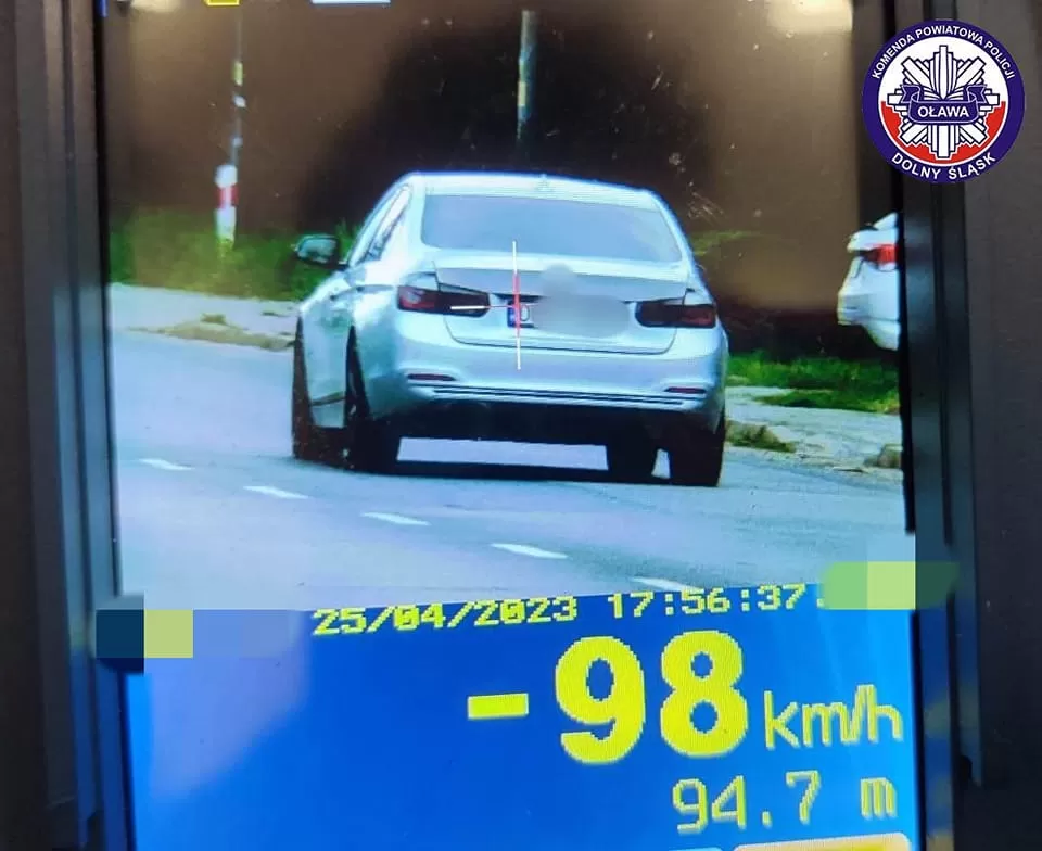 Przekroczył prędkość. Dostał wysoki mandat