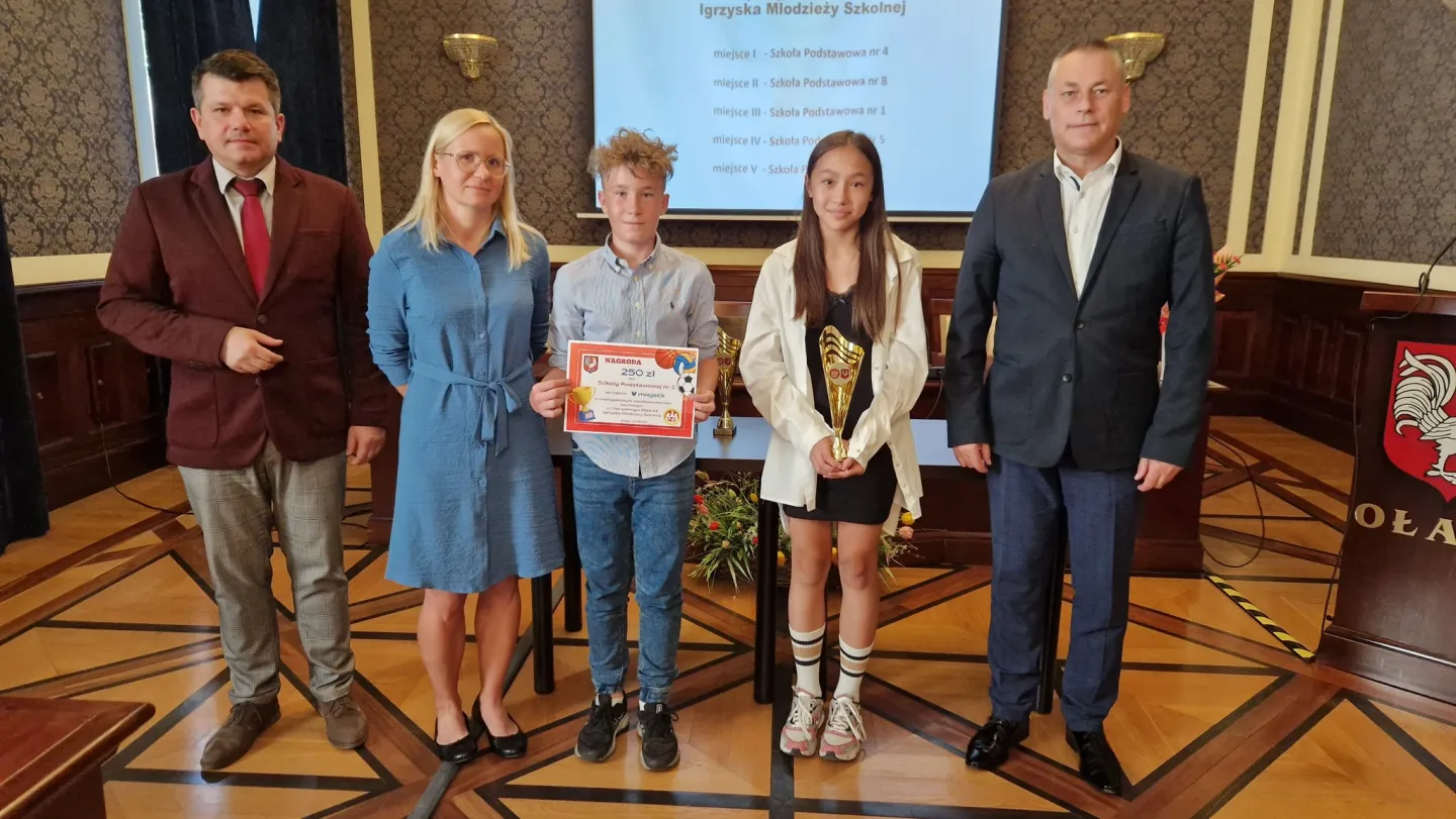 Podsumowanie rywalizacji sportowej szkół podstawowych w Oławie