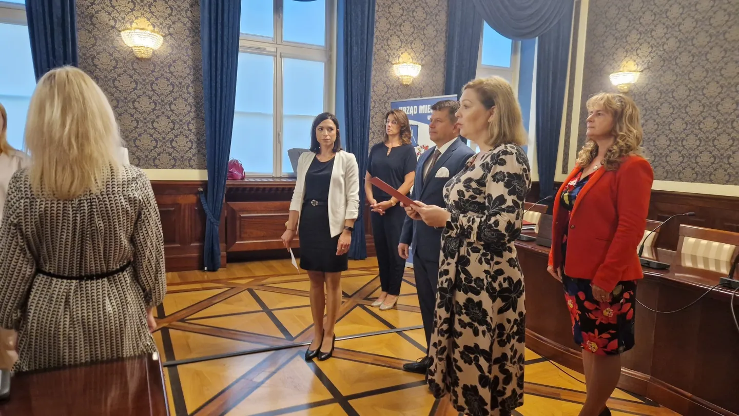 Oficjalnie ślubowali