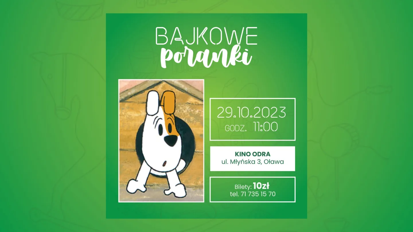 Reksio w bajkowych porankach 