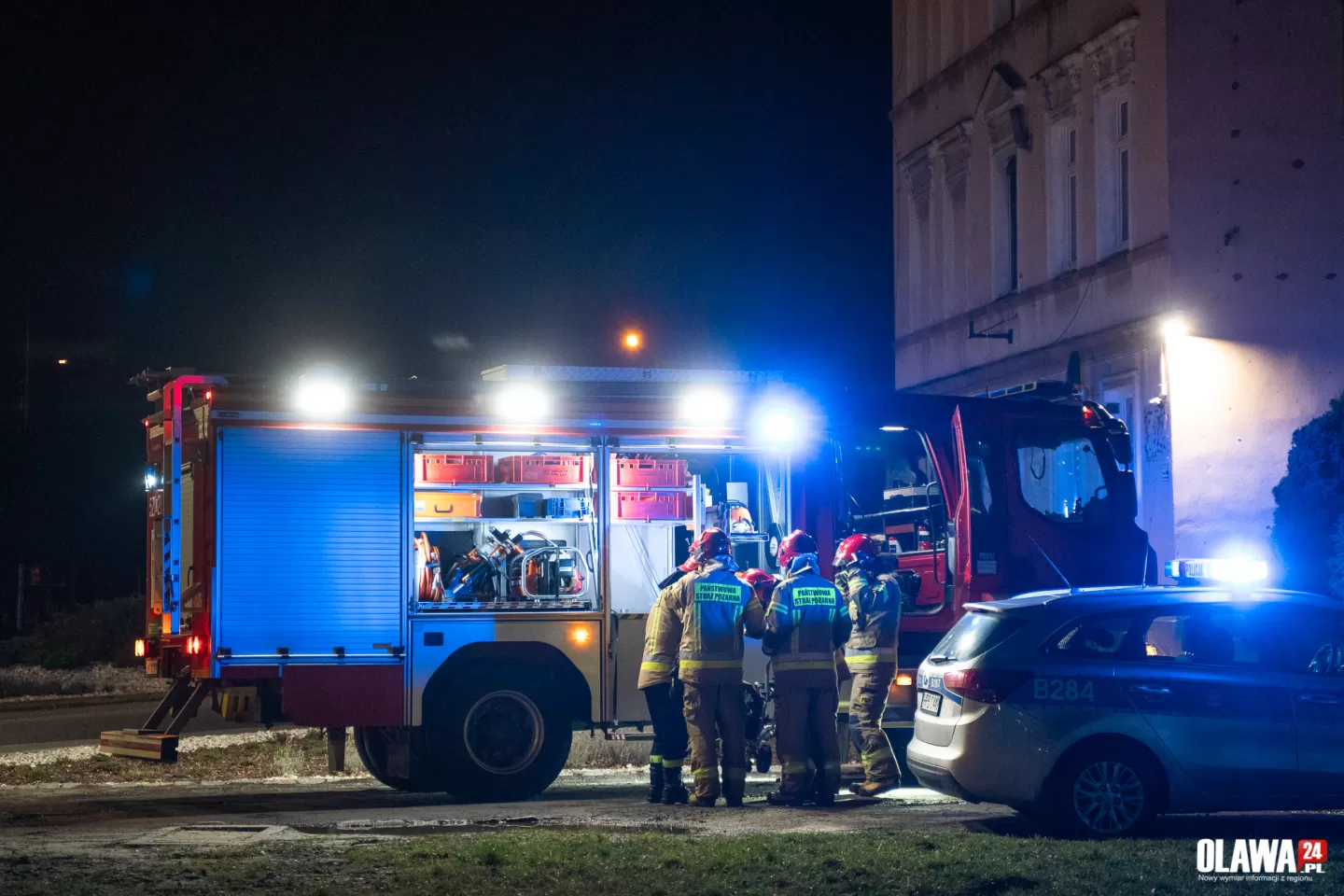 Straż znów interweniowała przy Kutrowskiego