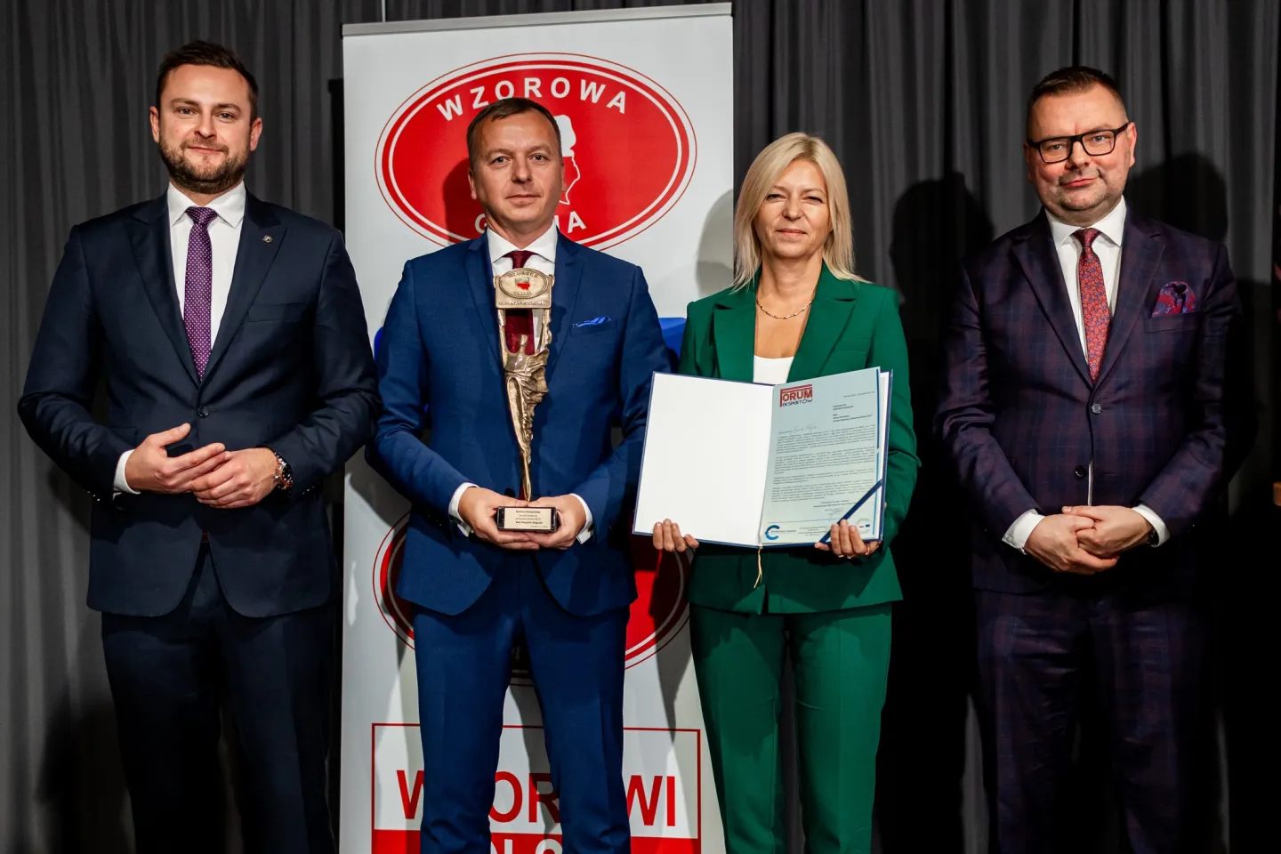 Gmina Domaniów z certyfikatem Wzorowej Gminy