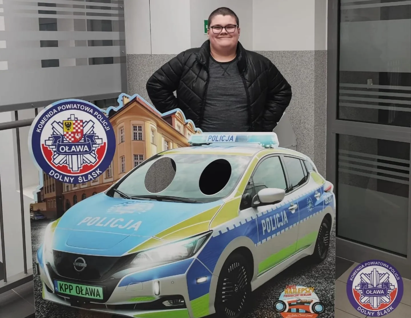 Mateusz miał jedno marzenie. Pomogli w nim policjanci
