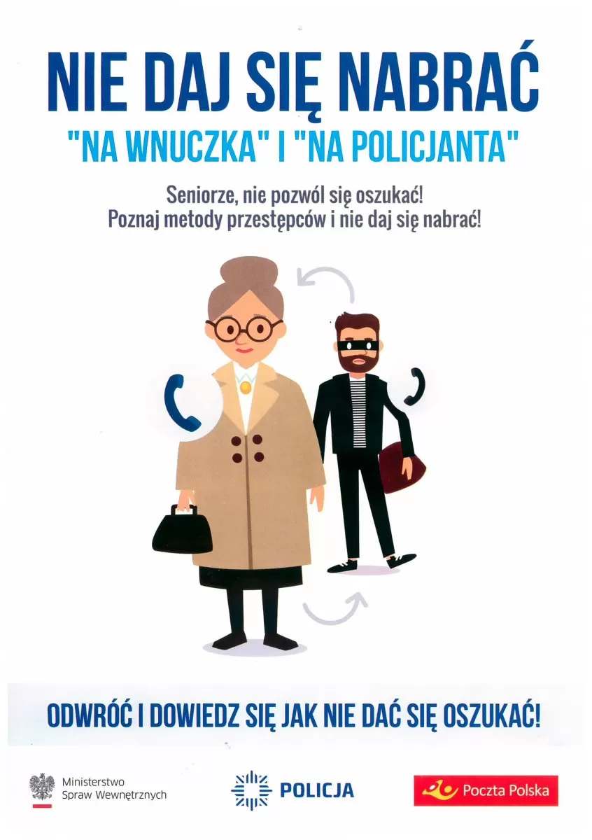 Porozmawiają z seniorami o oszustwach 