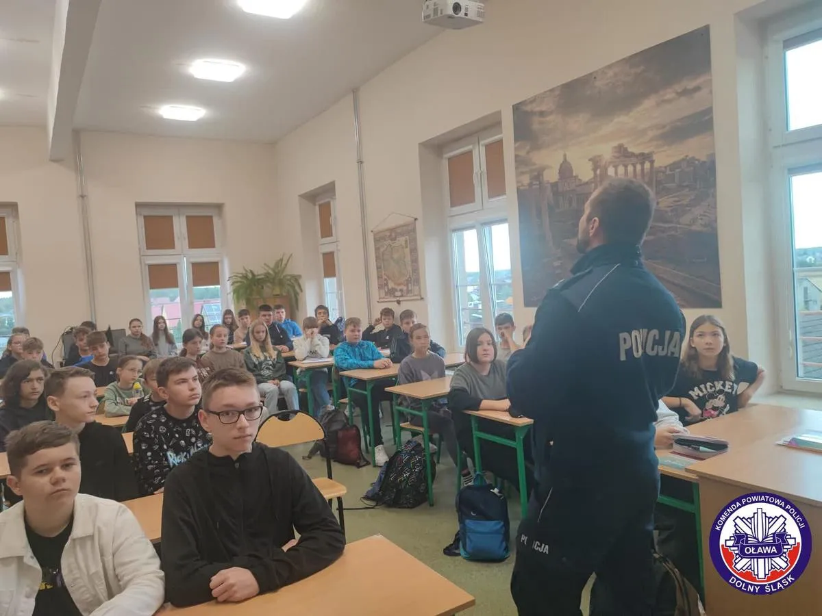 Rozmawiali z młodzieżą o cyberprzemocy 