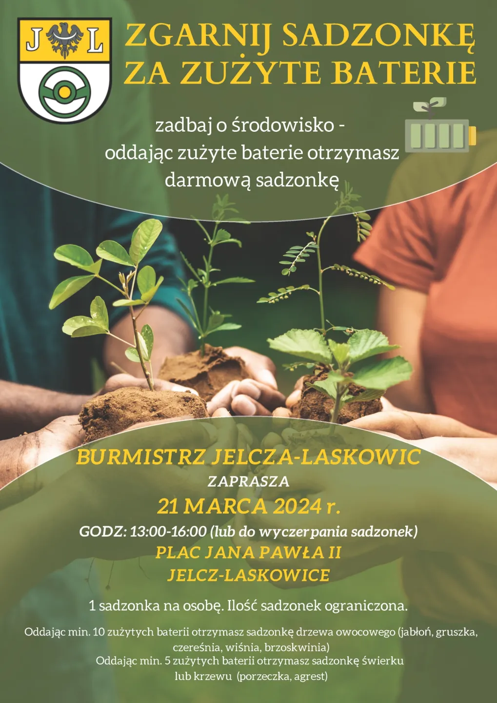 Jelcz-Laskowice: Sadzonki za baterie