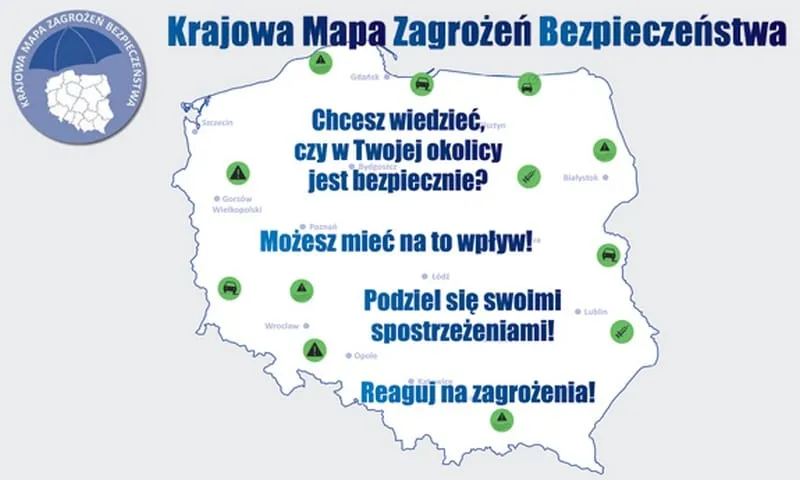 Majowe podsumowanie Krajowej Mapy Zagrożeń Bezpieczeństwa  