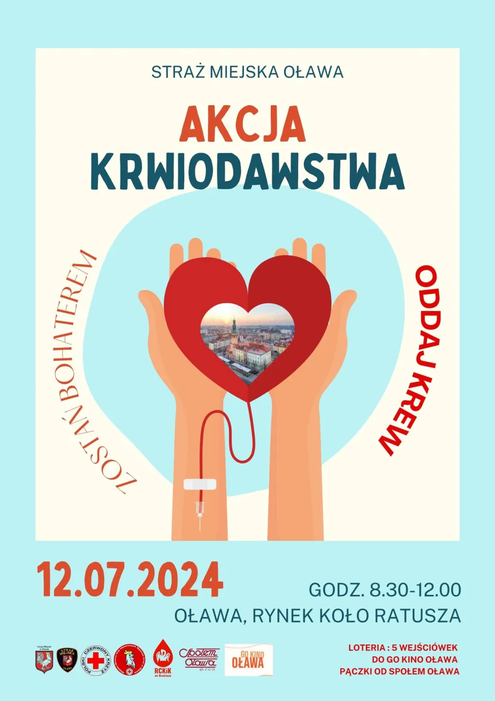 Akcja krwiodawstwa w oławskim Rynku 