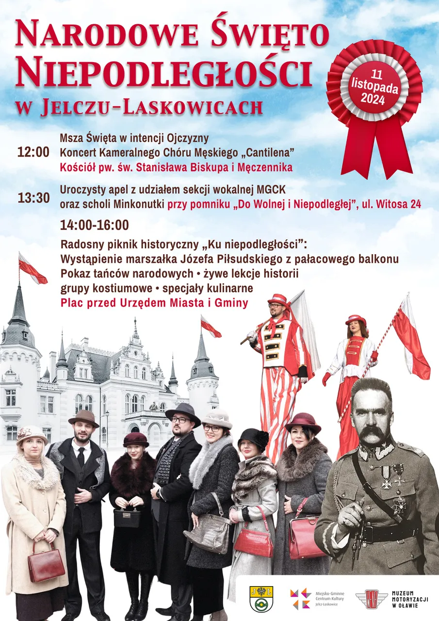 Święto Niepodległości w Jelczu-Laskowicach: Sprawdź co będzie się działo i dołącz do obchodów!