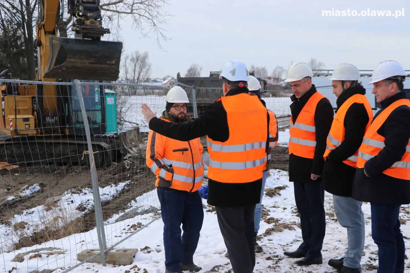 Oława Zachodnia: Trwa budowa przystanku kolejowego