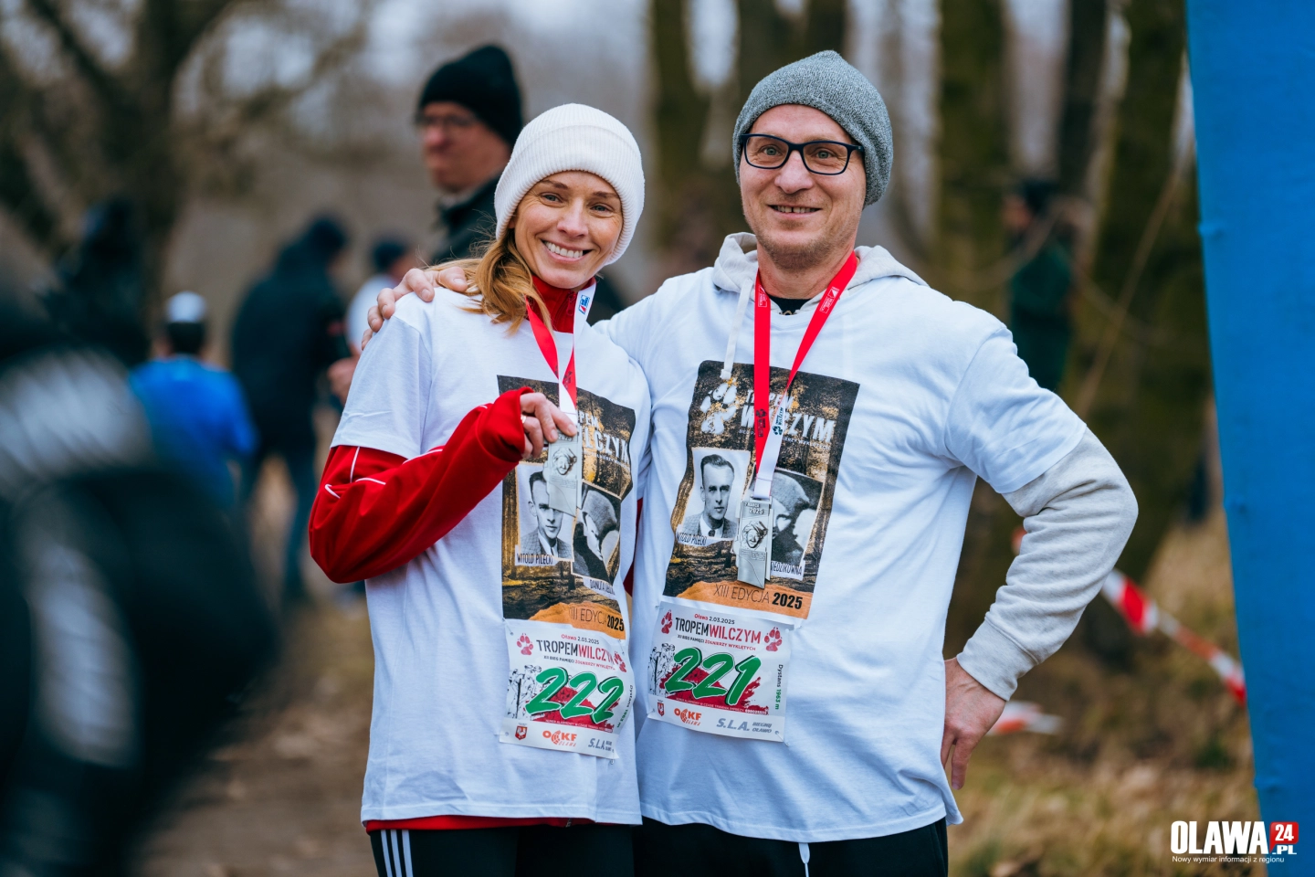 Oława pobiegła Tropem Wilczym - ponad 180 uczestników uczciło Żołnierzy Wyklętych