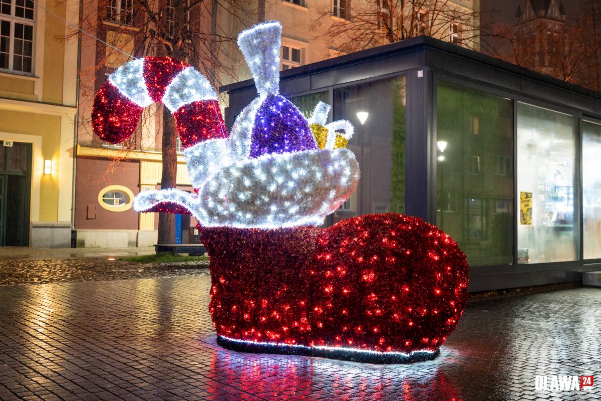 Oława stroi się na święta