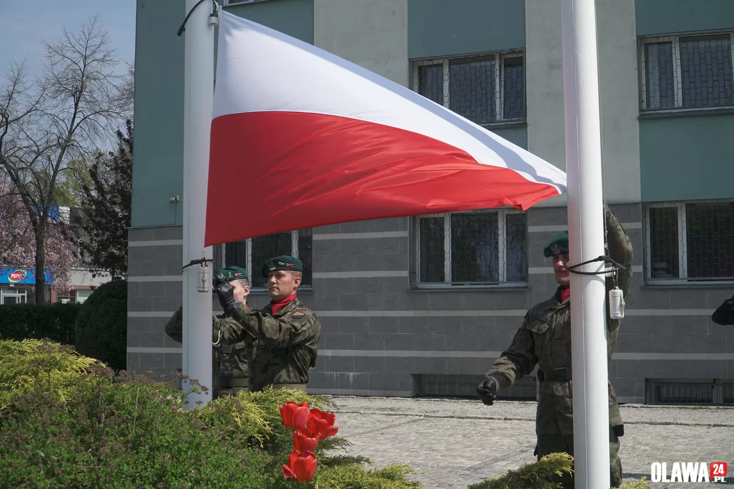 Uczczono święto flagi 