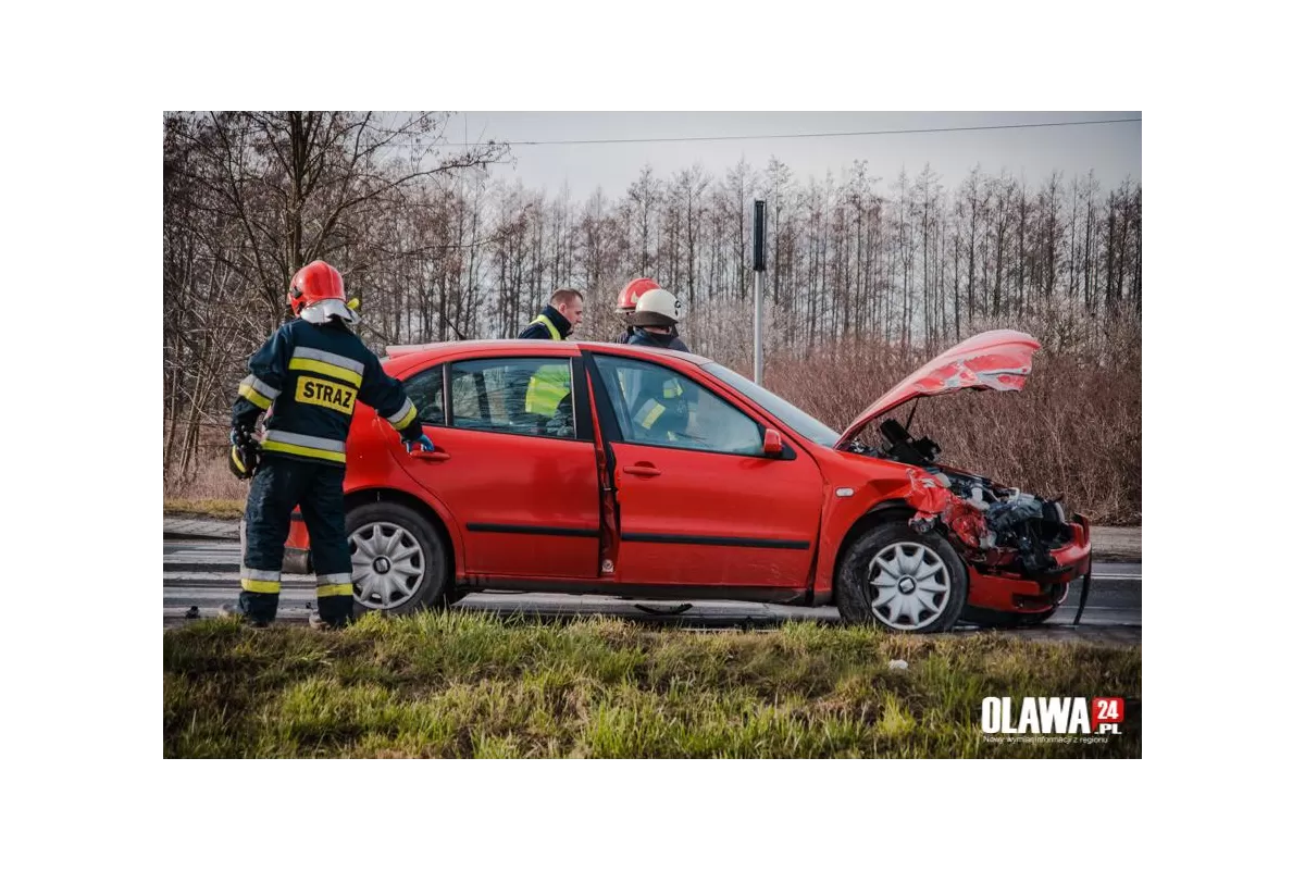 Wymusiła pierwszeństwo i doprowadziła do zderzenia