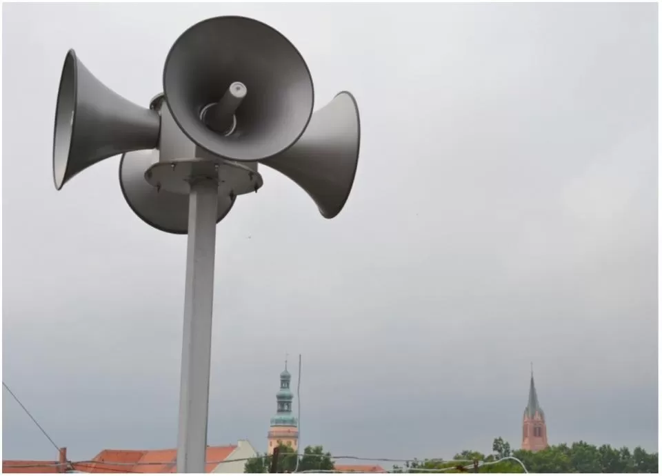 Zawyją syreny w ramach testu