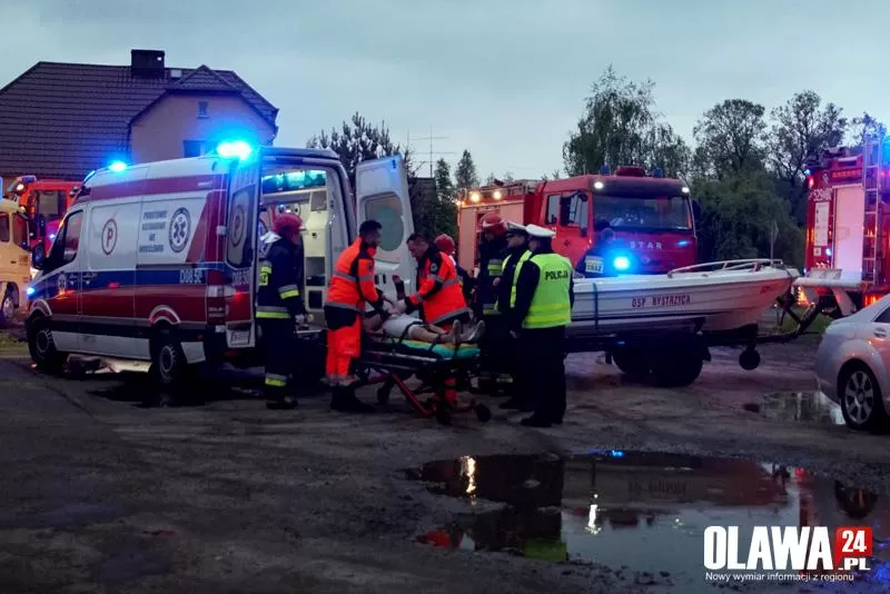 Groźnie w Janikowie. Zderzenie dwóch aut