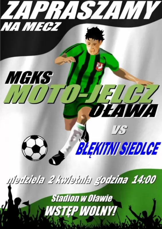 MGKS Moto-Jelcz Oława zagra z Błękitnymi Siedlce