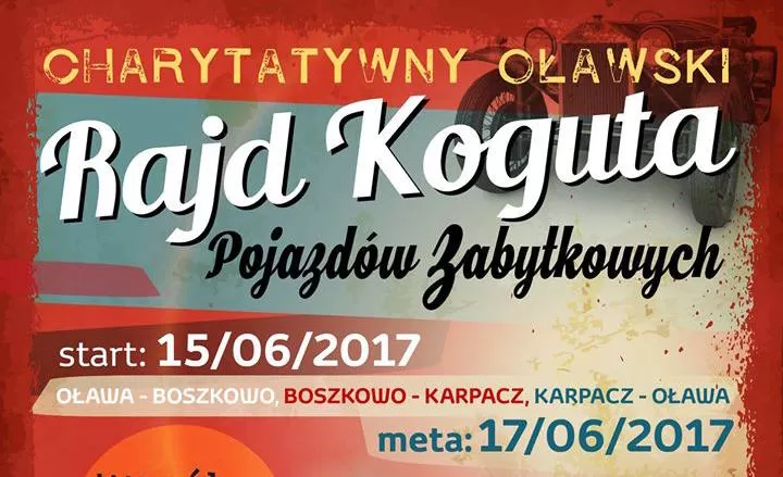 Pierwszy oławski Rajd Koguta!