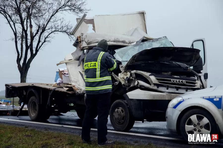 Śmiertelny wypadek na granicy powiatów [VIDEO]