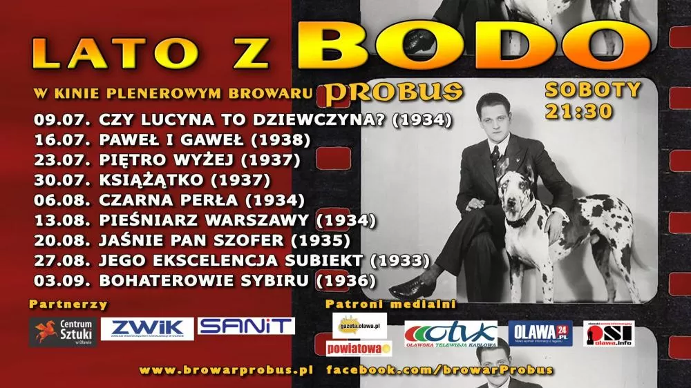 Lato z Bodo w kinie plenerowym
