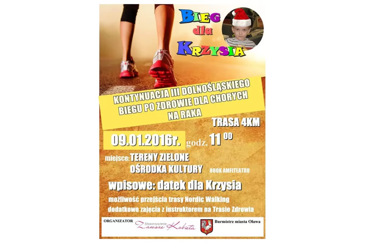 Pobiegnij dla Krzysia Dudy