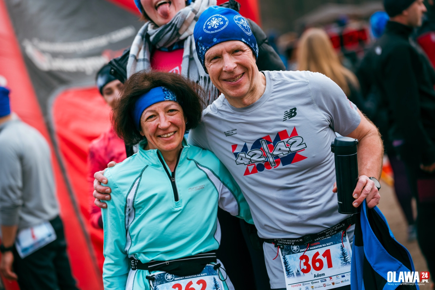 Przemysław Dąbrowski i Alicja Sidor zwycięzcami Zimowego Maratonu na Raty 