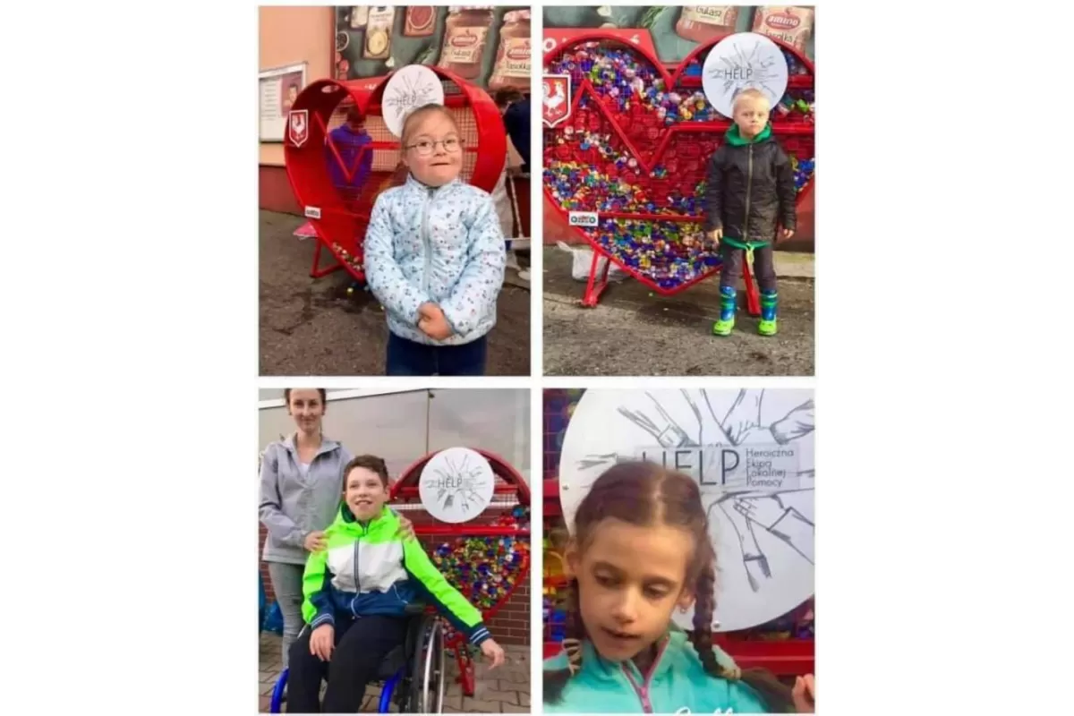 HELP opróżniło już 85 nakrętkowych serc 