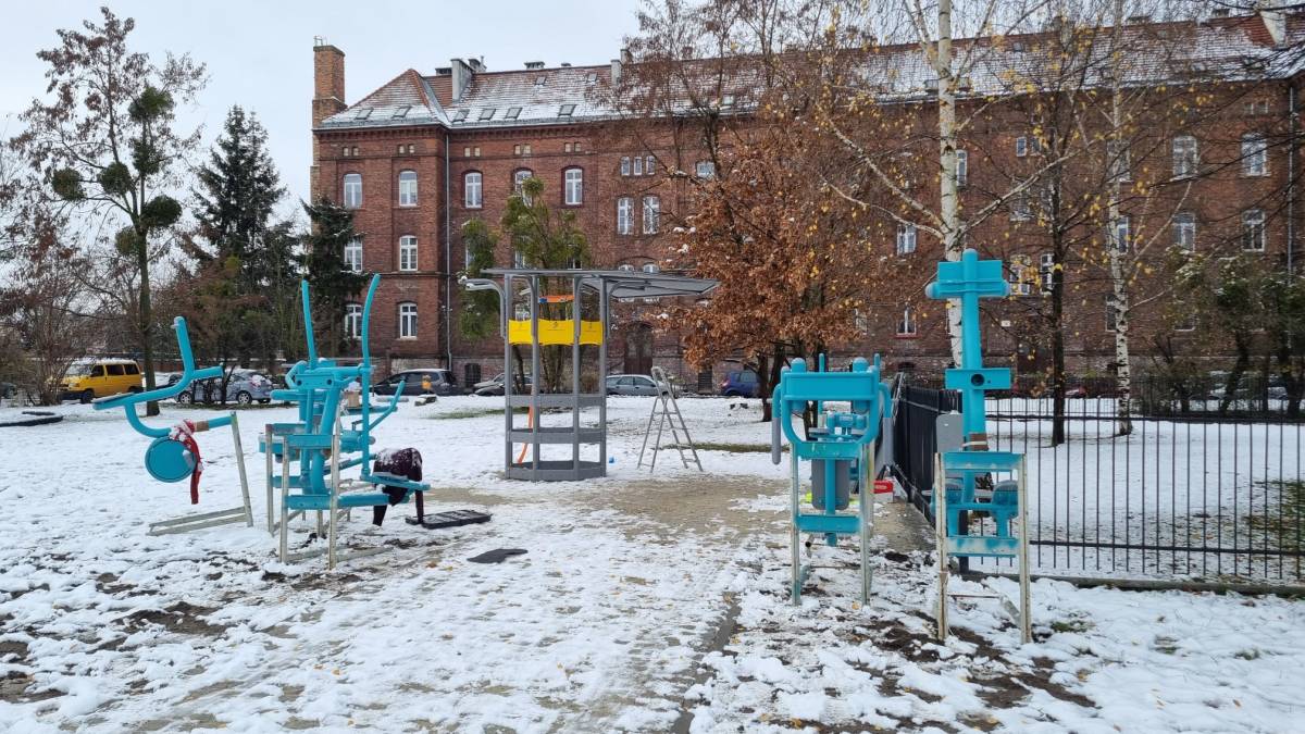 Kolejna siłownia plenerowa w Oławie 