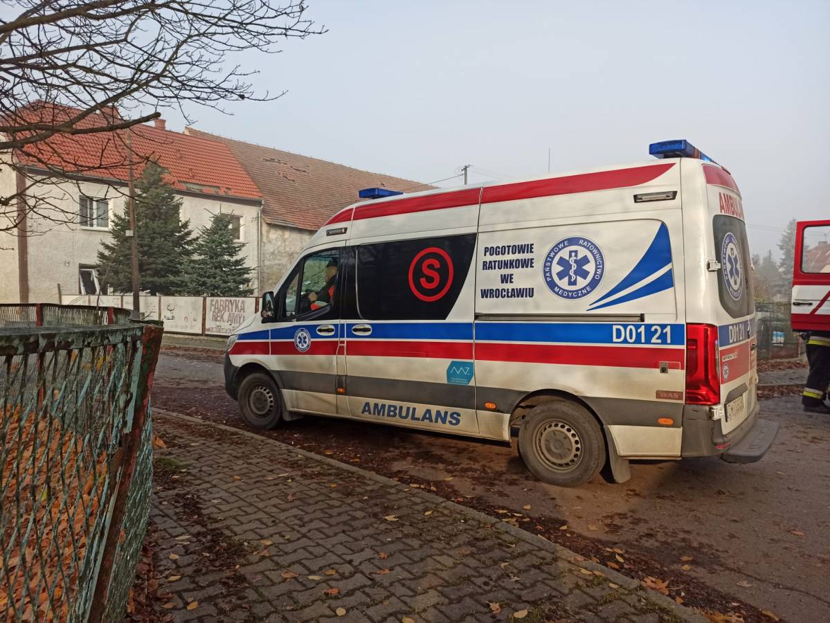 Wybuch w Polwicy. Jedna osoba poszkodowana 