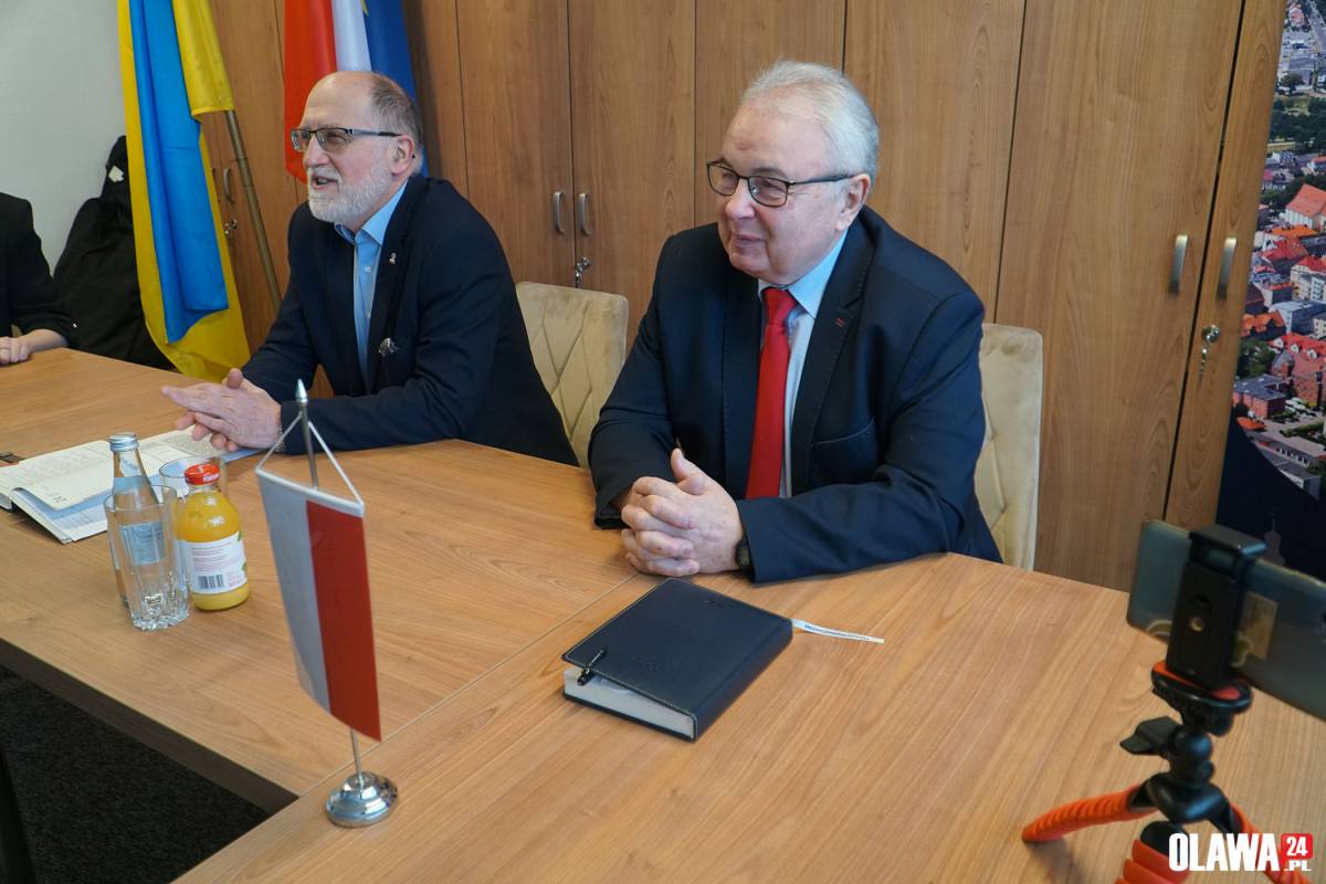Rozmawiali z miastem partnerskim na Ukrainie