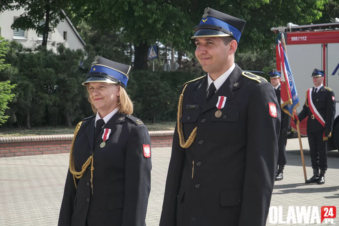 Oławskie obchody Dnia Strażaka. Kto otrzymał odznaczenie?