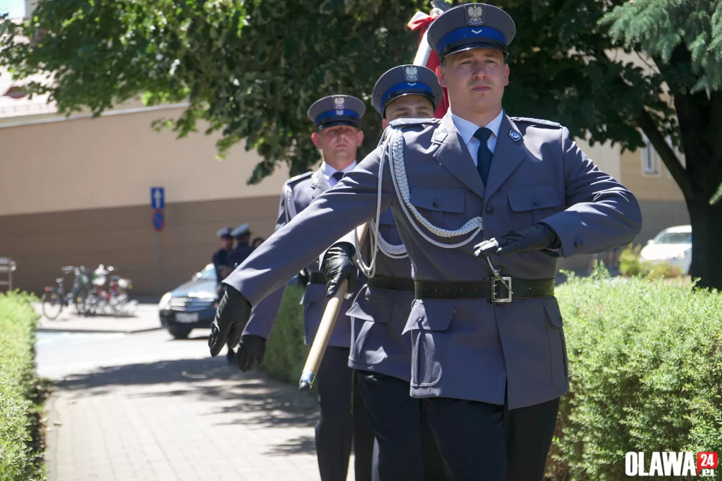 Święto Policji w Oławie. Kto otrzymał mianowania na wyższe stopnie? 