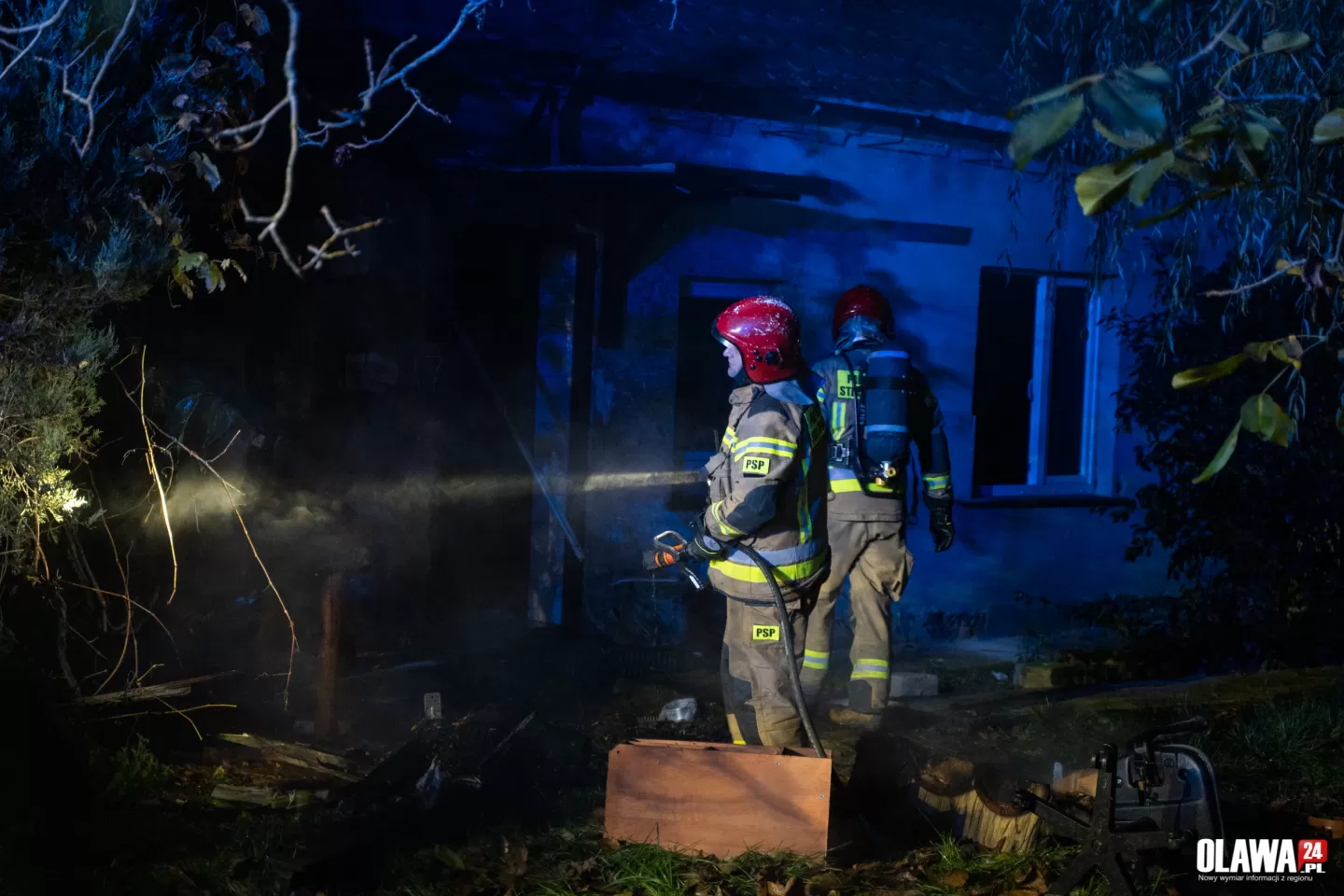 O krok od tragedii. Radny ratował kobietę z pożaru