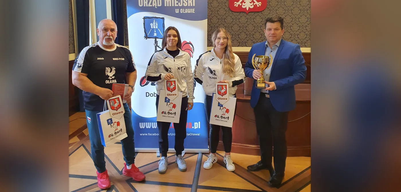Maks Tytan Oława z gratulacjami