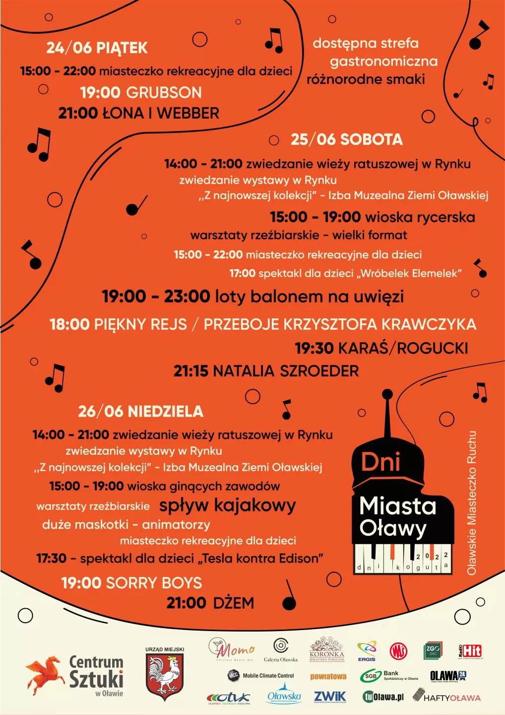 Co się będzie działo dziś na Dniach Miasta?